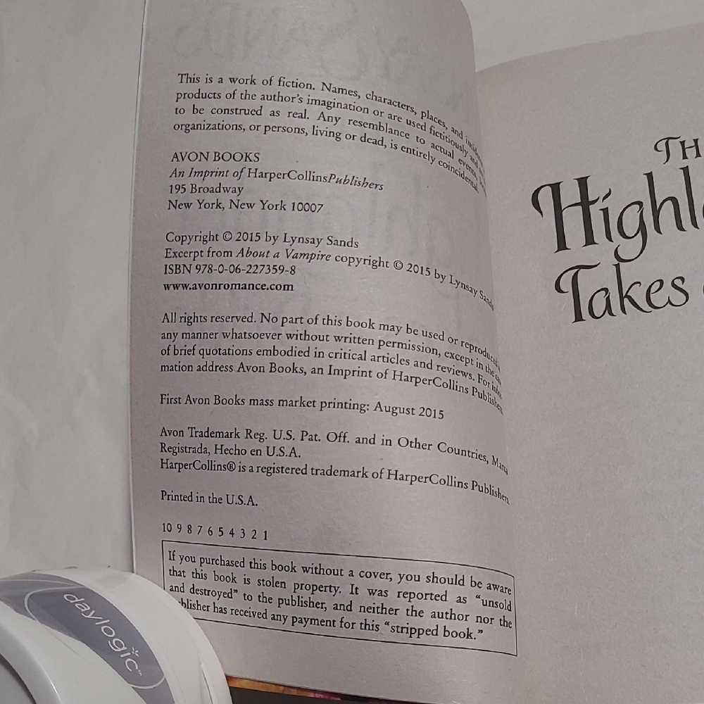 3/$5 Or 6/$10❤️The Highlander Takes a Bride Book - Picture 7 of 7